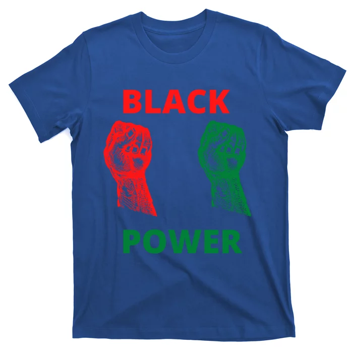 Black Is Power Beautiful Strong Visionary Revolutionary Gift T-Shirt