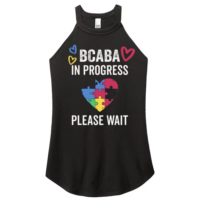 BCABA In Progress Future BCBA Women’s Perfect Tri Rocker Tank