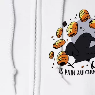 Bird Is Pain Au Chocolat Full Zip Hoodie