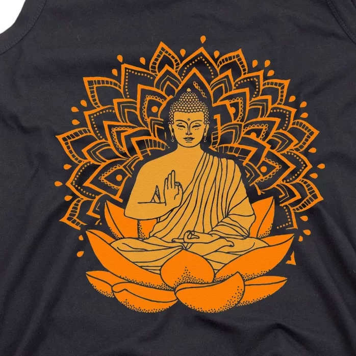 Buddha Inner Peace Relax And Let It Go Tank Top