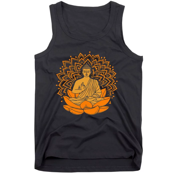 Buddha Inner Peace Relax And Let It Go Tank Top