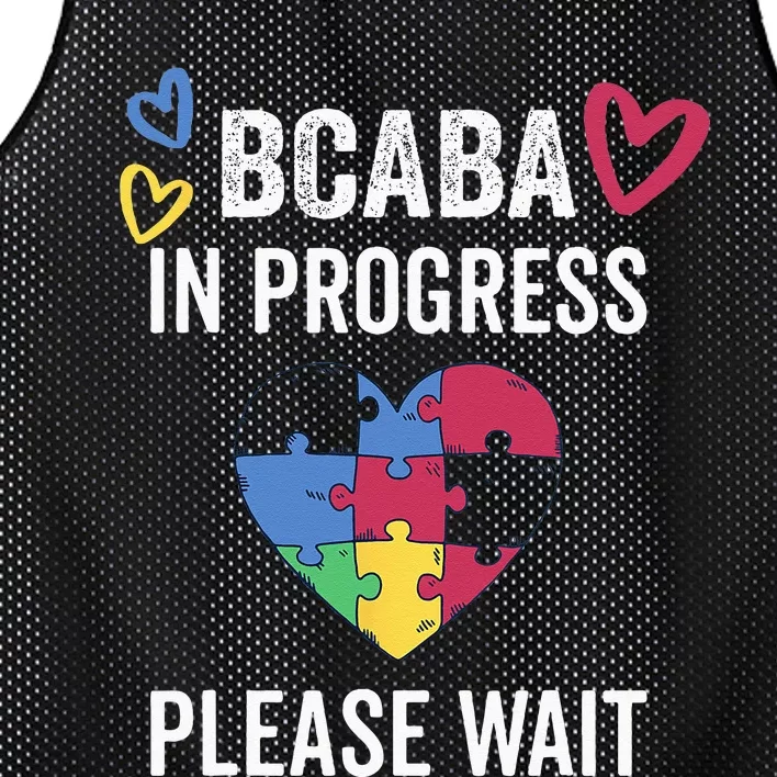 BCABA In Progress Future BCBA Mesh Reversible Basketball Jersey Tank