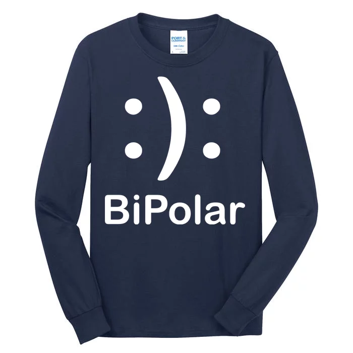 Bipolar Smiley Tall Long Sleeve T-Shirt