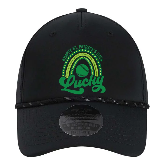 Baseball Irish Rainbow Themed St PatrickS Day Gift Performance The Dyno Cap