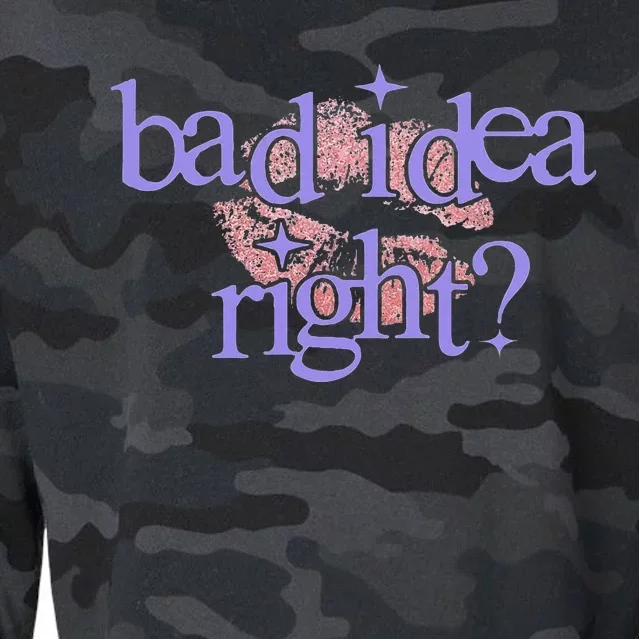 Bad Idea Right 2024 Cropped Pullover Crew