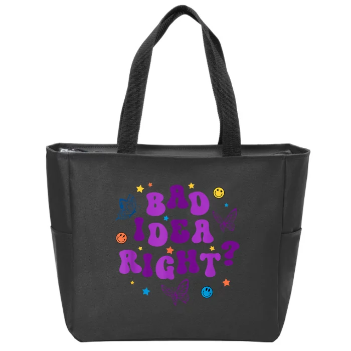 Bad Idea Right Guts 2024 Zip Tote Bag