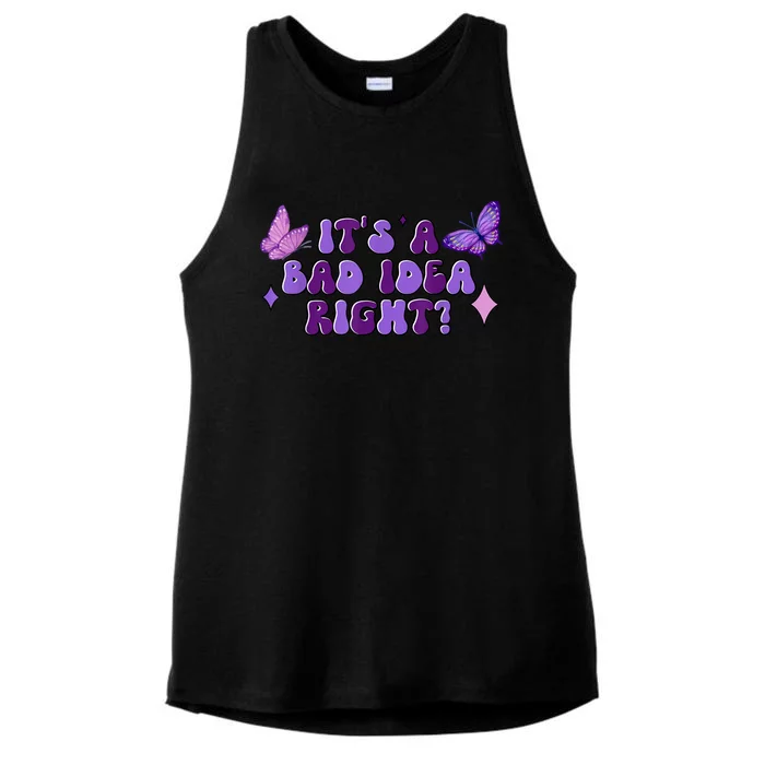 Bad Idea Right Guts 2024 Ladies Tri-Blend Wicking Tank