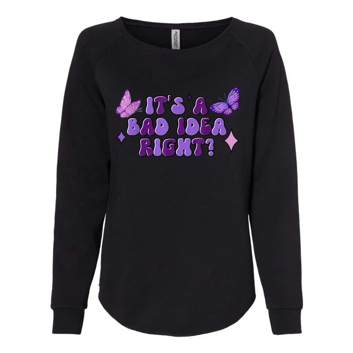 Bad Idea Right Guts 2024 Womens California Wash Sweatshirt