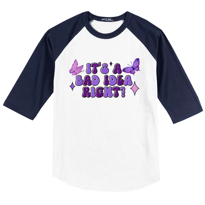 Bad Idea Right Guts 2024 Baseball Sleeve Shirt