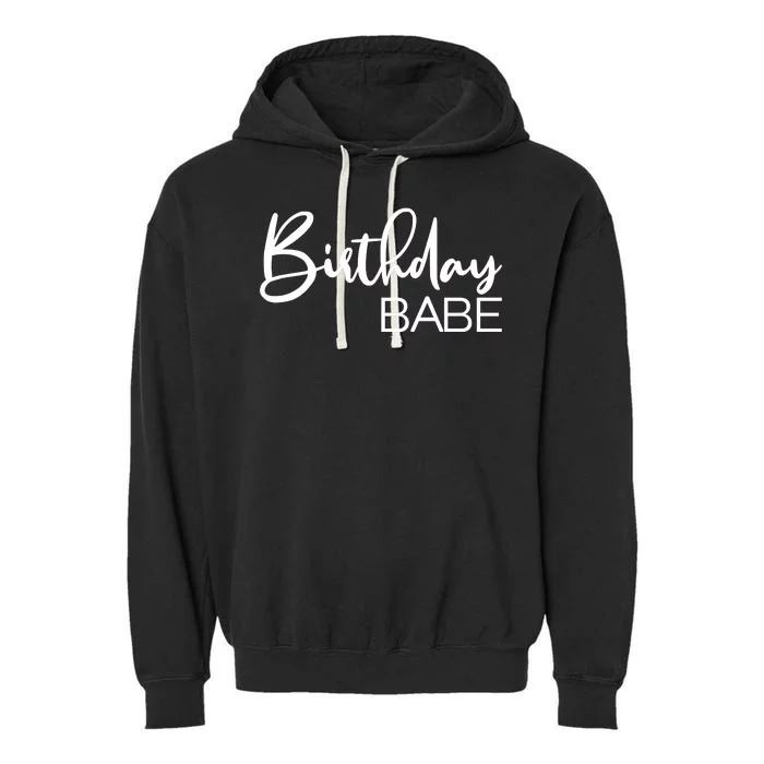 Birthday Babe Garment-Dyed Fleece Hoodie