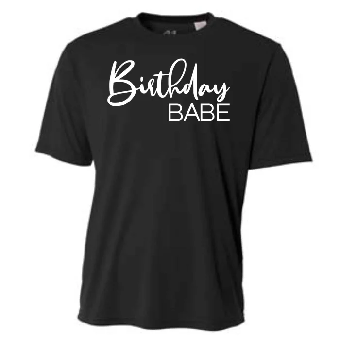 Birthday Babe Cooling Performance Crew T-Shirt