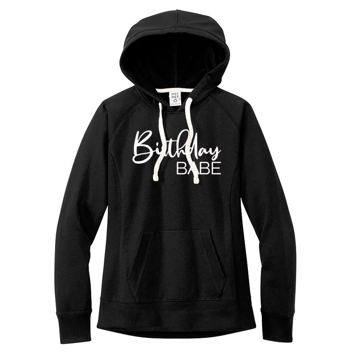 Birthday Babe Women's Fleece Hoodie