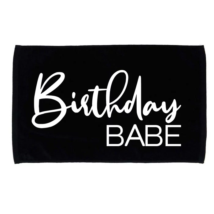 Birthday Babe Microfiber Hand Towel