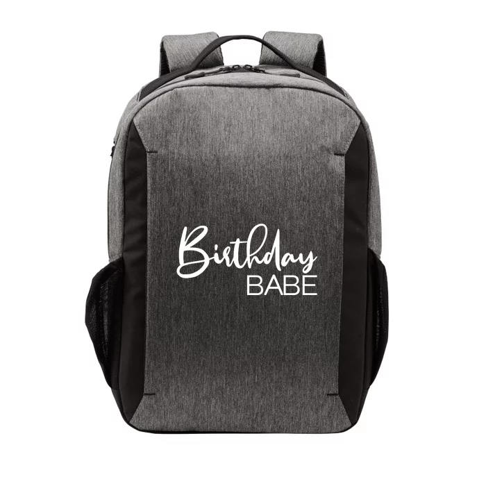 Birthday Babe Vector Backpack