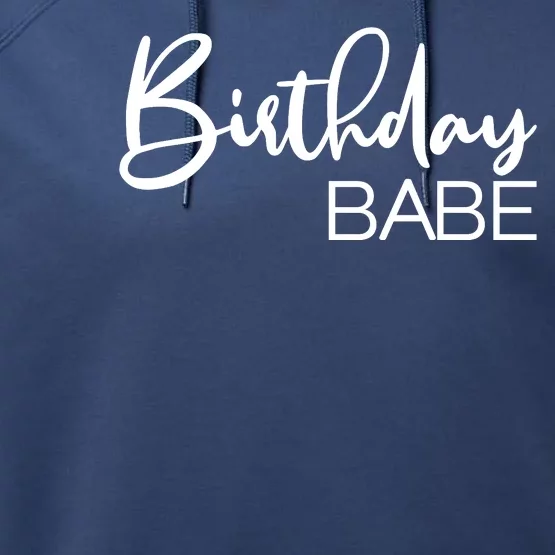 Birthday Babe Performance Fleece Hoodie