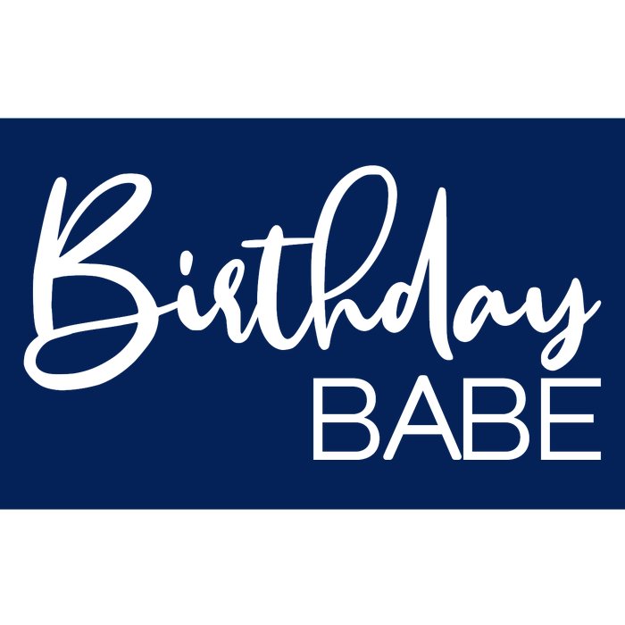 Birthday Babe Bumper Sticker