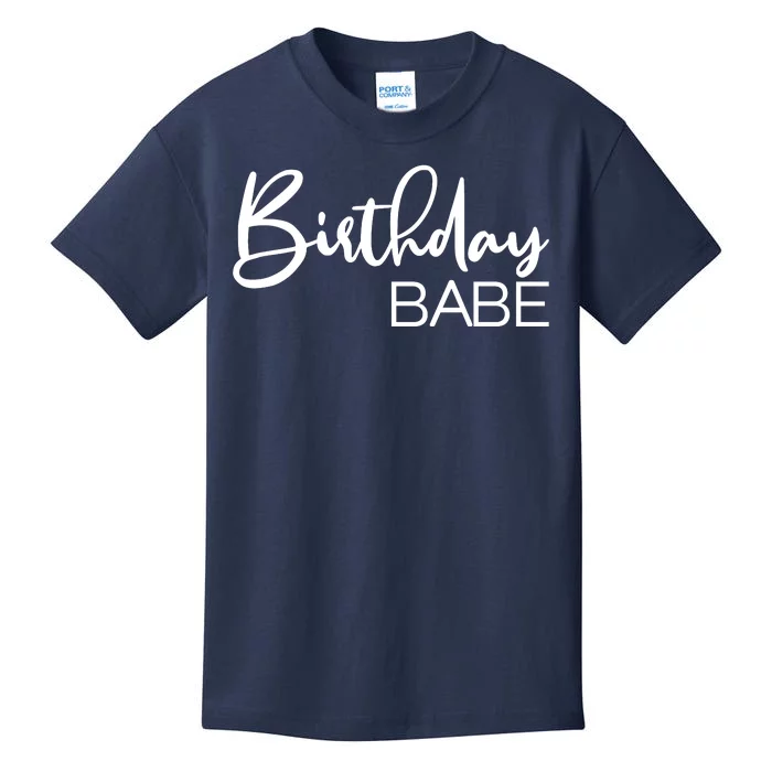 Birthday Babe Kids T-Shirt