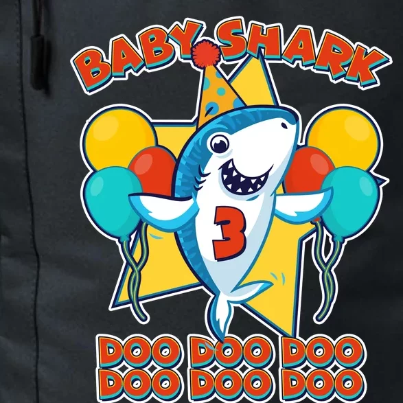 Birthday Baby Shark Doo Age 3 Daily Commute Backpack