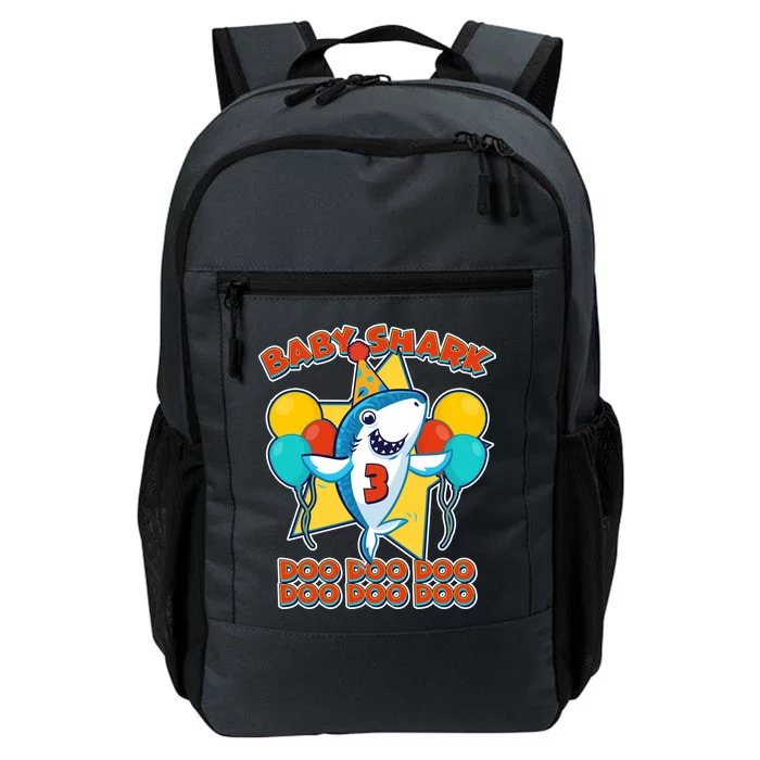 Birthday Baby Shark Doo Age 3 Daily Commute Backpack