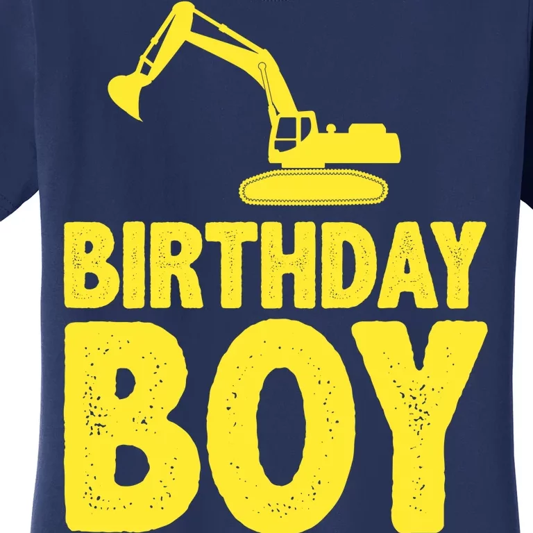 Birthday Boy Construction Crew Women's T-Shirt