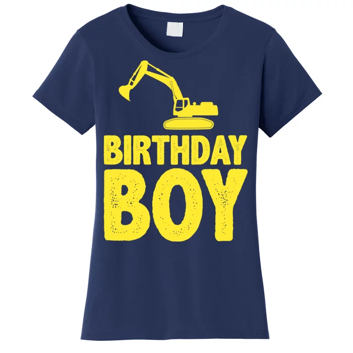 Birthday Boy Construction Crew Women's T-Shirt