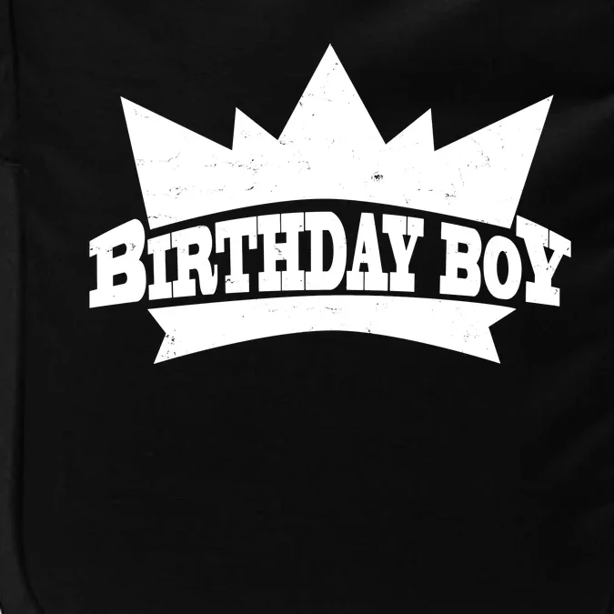 Birthday Boy Crown Classic Logo Impact Tech Backpack