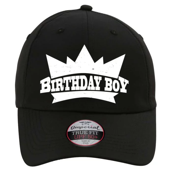 Birthday Boy Crown Classic Logo The Original Performance Cap