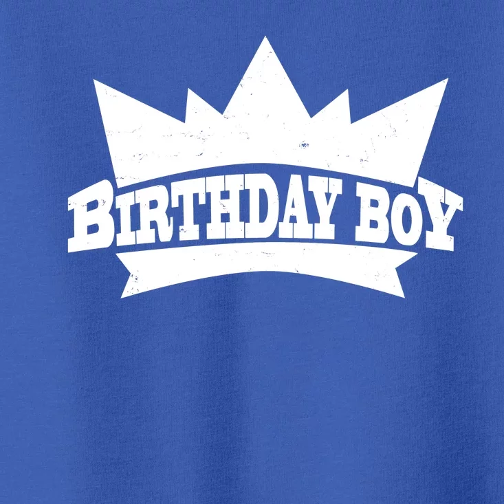 Birthday Boy Crown Classic Logo Toddler T-Shirt