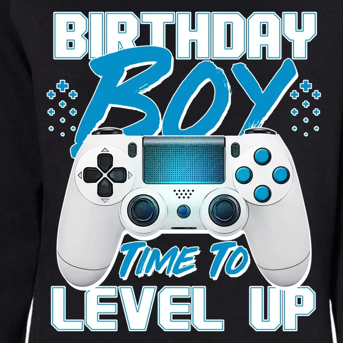 Birthday Boy Time To Level Up Video Gamer Womens California Wash Sweatshirt