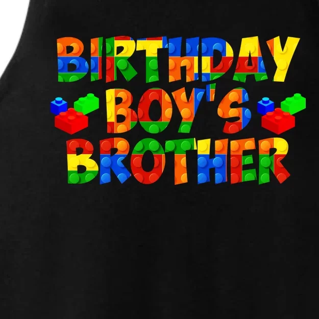 Birthday Boy's Brother Ladies Tri-Blend Wicking Tank