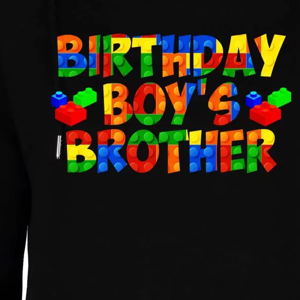 Birthday Boy's Brother Womens Funnel Neck Pullover Hood