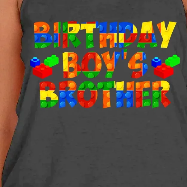 Birthday Boy's Brother Women's Knotted Racerback Tank