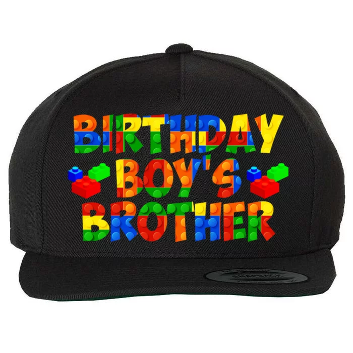 Birthday Boy's Brother Wool Snapback Cap