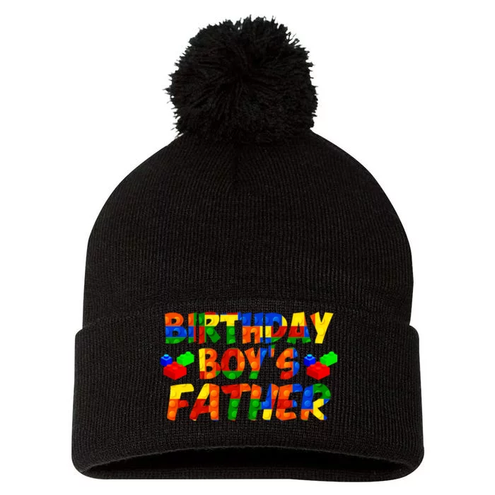 Birthday Boys Father Pom Pom 12in Knit Beanie