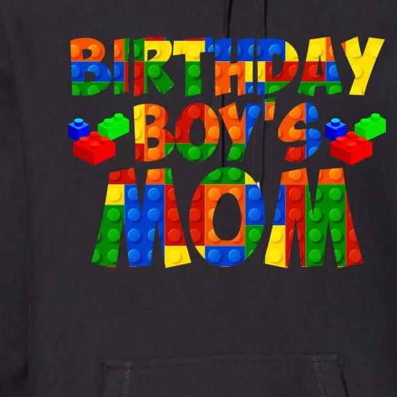 Birthday Boy's Mom Premium Hoodie