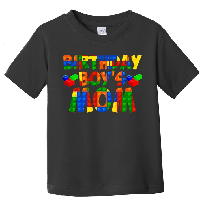 Birthday Boy's Mom Toddler T-Shirt