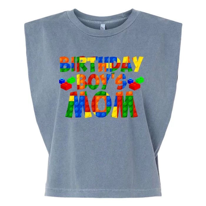 Birthday Boy's Mom Garment-Dyed Women's Muscle Tee