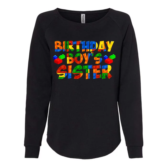 Birthday Boy's Sister Womens California Wash Sweatshirt