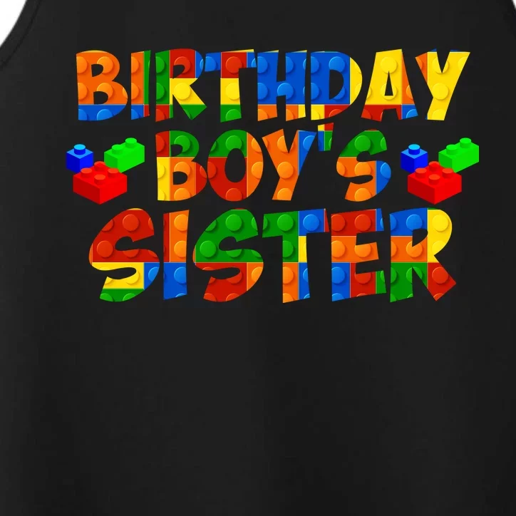 Birthday Boy's Sister Performance Tank