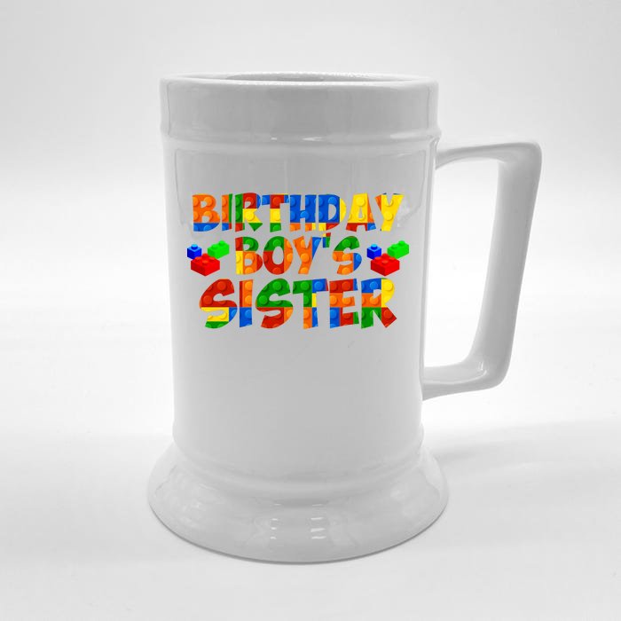 Birthday Boy's Sister Front & Back Beer Stein