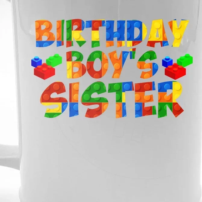 Birthday Boy's Sister Front & Back Beer Stein