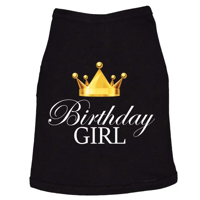 Birthday Girl Queen Crown Limited Edition Doggie Tank