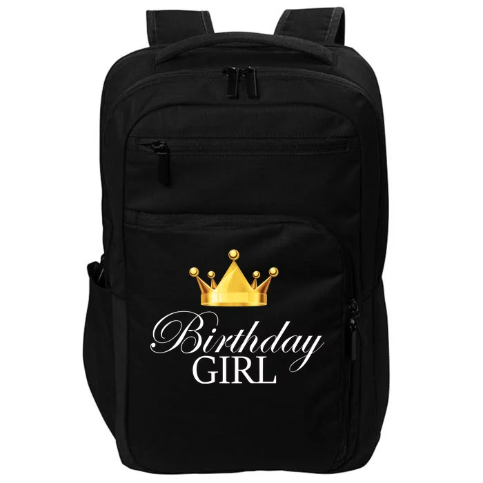 Birthday Girl Queen Crown Limited Edition Impact Tech Backpack