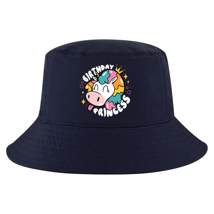 Birthday Princess Unicorn Cool Comfort Performance Bucket Hat