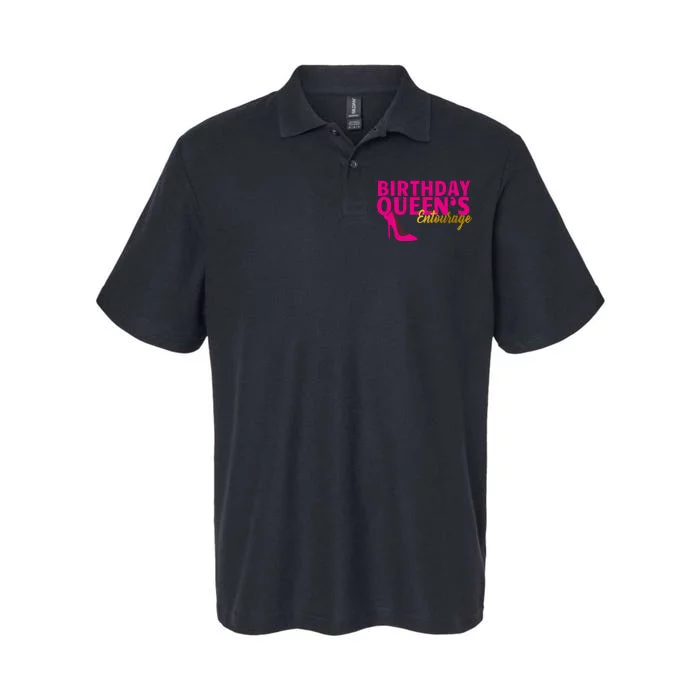 Birthday Queen's Entourage Softstyle Adult Sport Polo