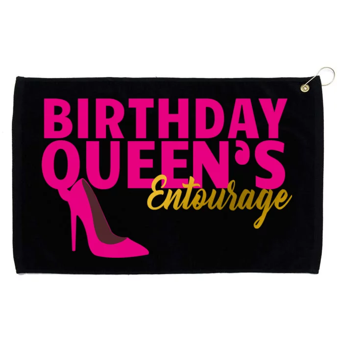 Birthday Queen's Entourage Grommeted Golf Towel