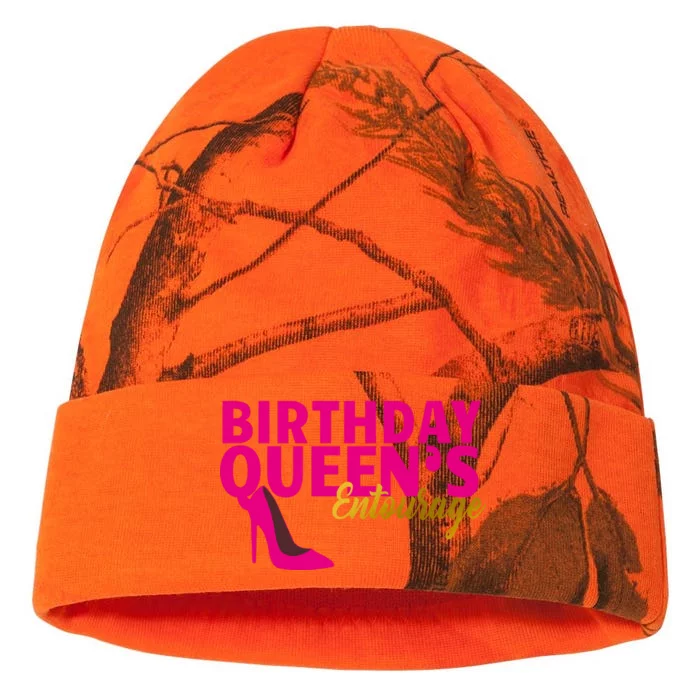 Birthday Queen's Entourage Kati - 12in Camo Beanie