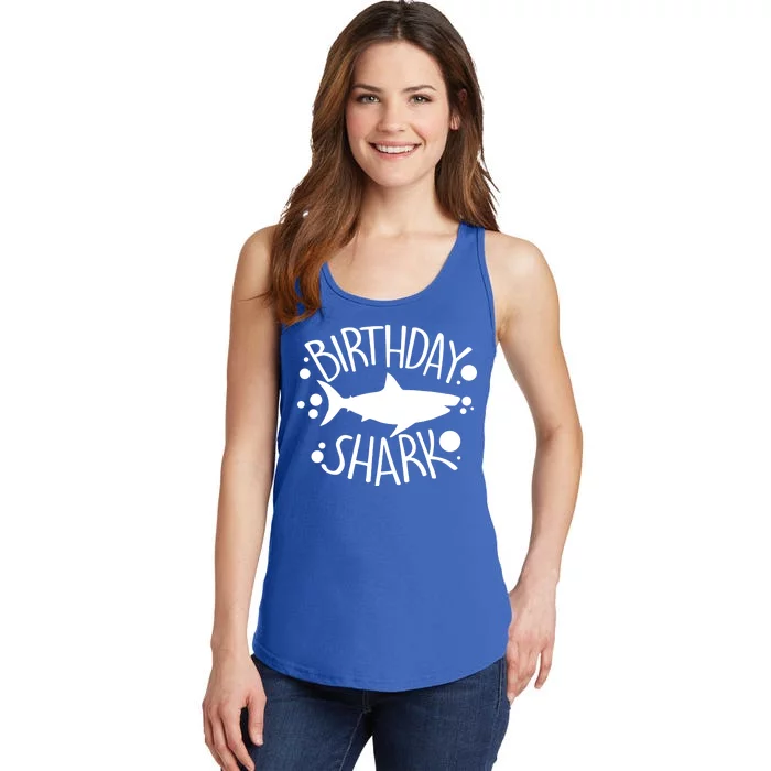 Birthday Shark Ladies Essential Tank