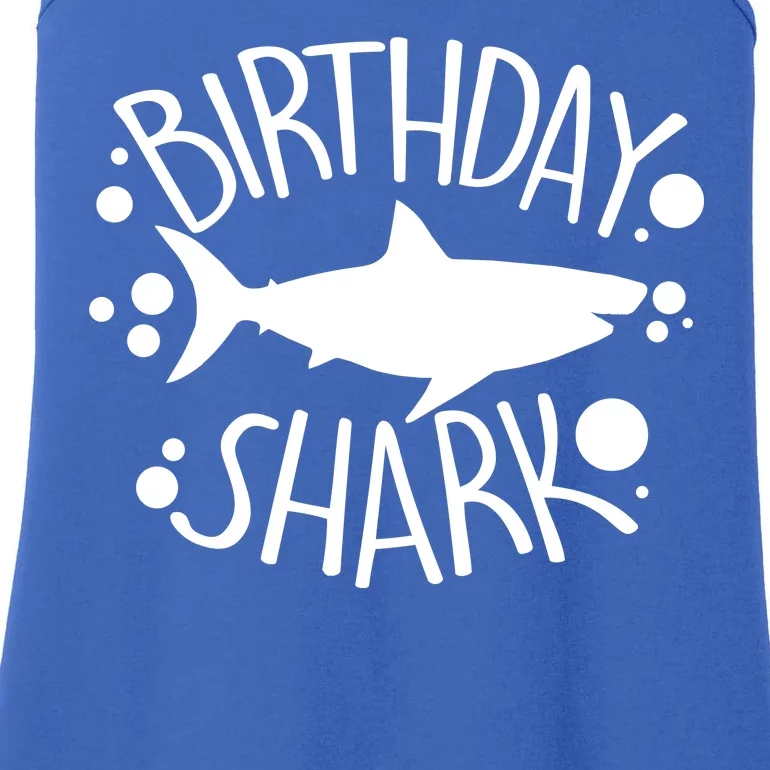 Birthday Shark Ladies Essential Tank