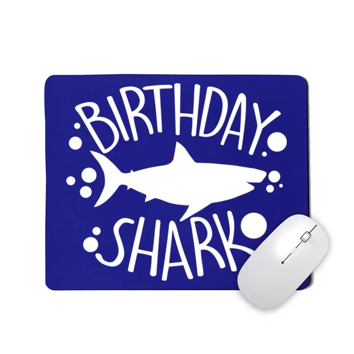 Birthday Shark Mousepad